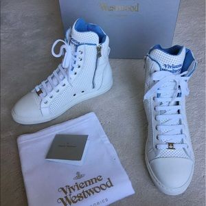 VIVIENNE WESTWOOD HIGH TOP SNEAKERS 100% AUTHENTIC